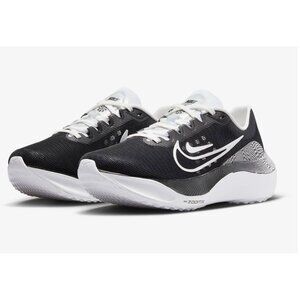 Nike Zoom Fly 5 Premium Women's Road Running Shoes Black White Size 9